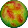 Arctic ozone map for 2024-04-30